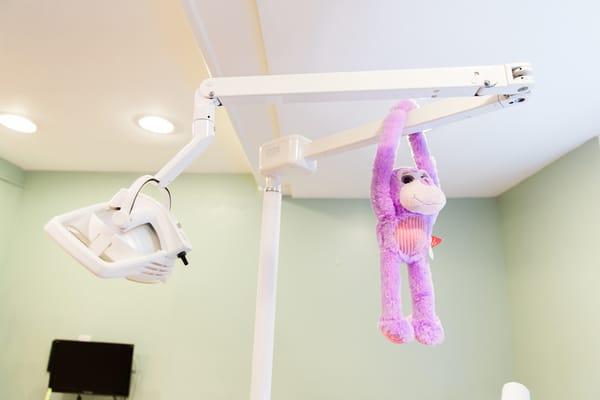 At Bethesda Dental Specialties, we provide stuffed animals, toys, and games to create a welcoming and child-friendly environment.