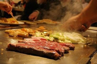 teppanyaki-style cuisine