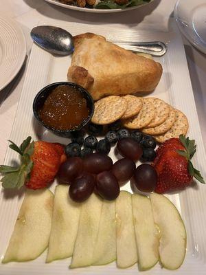 Baked Brie appetizer