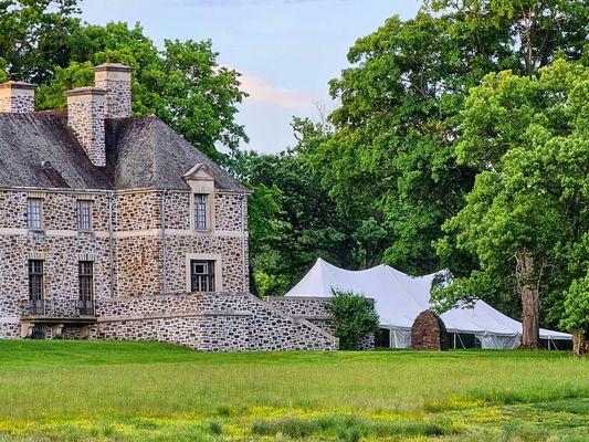 17,150 Sq Foot -2023 Hockessin DE Mansion Wedding so beautiful as well as Bride and Groom honor to work with them. 40 x 100 Tent/100 guests