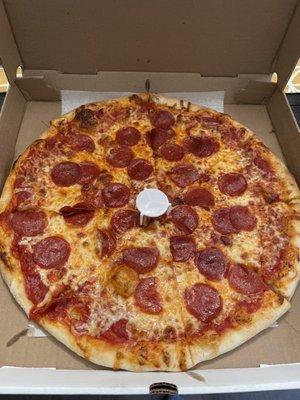 Pepperoni pizza