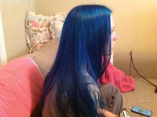 Joanna, You rock! Never disappointed! Went from purple to blue. Love the two colors you combined. Love the depth of color!