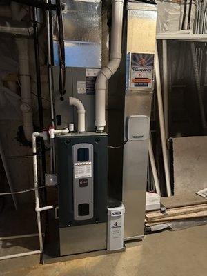 Modulating Furnace install