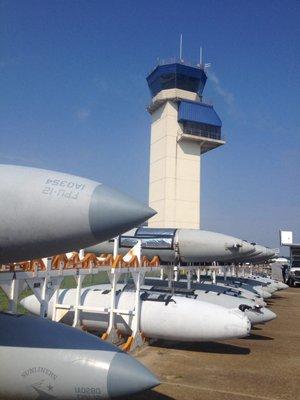 Air Tower & jet fuel tanks!