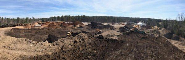 Just another day at The Dirt Doctors, processing soils, loading trailers for delivery and working hard everyday to produce hi...