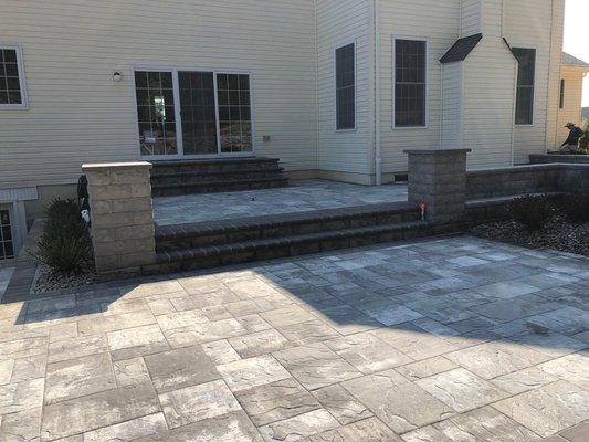 Paver installation