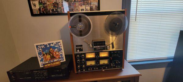 Magnetic Tape Recorder & Stereo Center