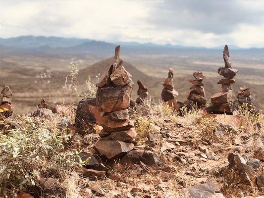 Very cool rock formations at he top of the GO(Grey Owl) trail. Worth the trek