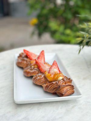 Strawberry Twisted Danish