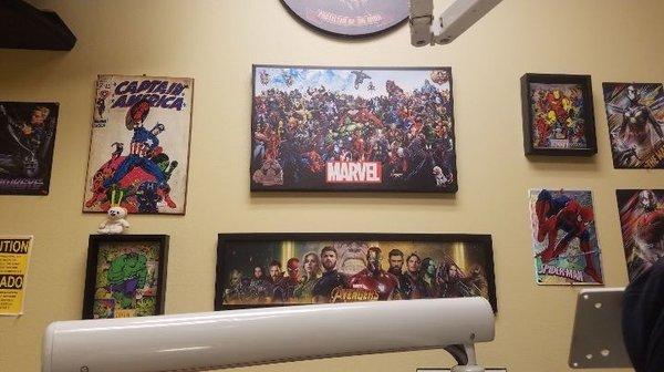 This is happens when you're a Marvel fan :-)