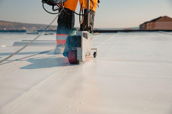 TPO Roof Install