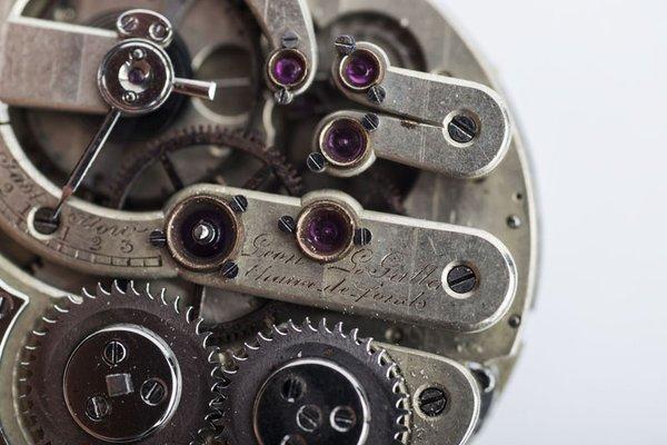 Antique Pocket Watch with Ruby Jewels