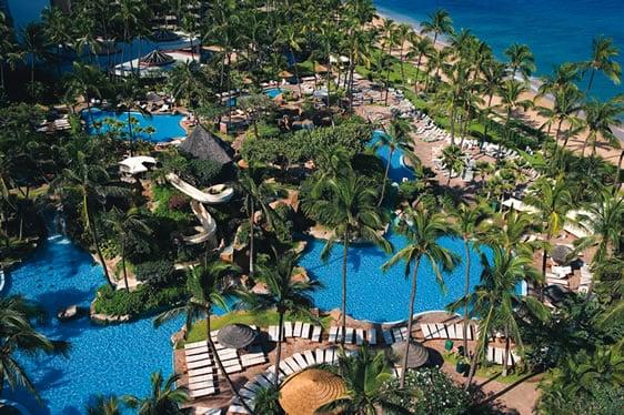 The pool at the Westin Maui is pure paradise.