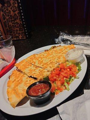 The ultimate steak quesadilla