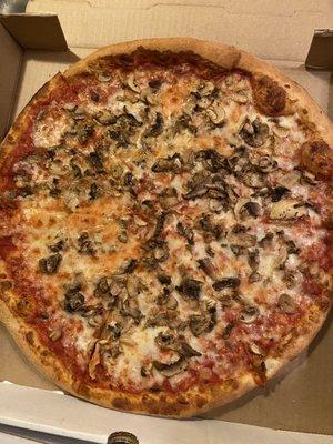 Medium Pizza w/mushrooms