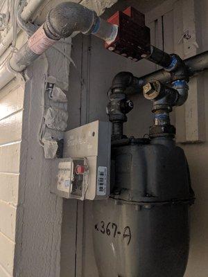 Gas Earthquake valve I recently installed.