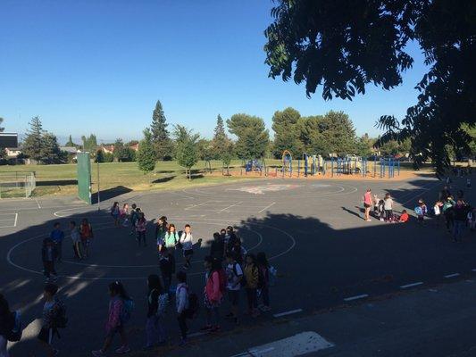 Playground area.