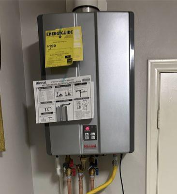 Tankless water heater