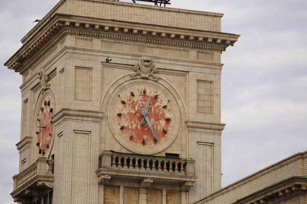 The iconic clock tower that we now call home.