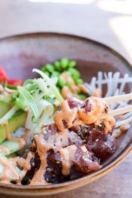 Ahi poke bowl