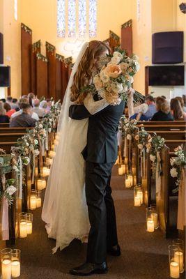 Ceremony flowers!