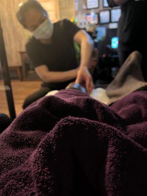 Foot massage