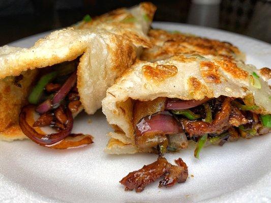 7. Beef Scallion Pancake