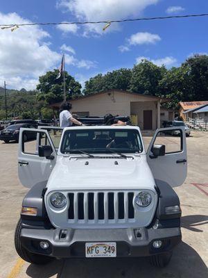 She helped us with a special on Jeeps too! 100% recommend going for the jeep!