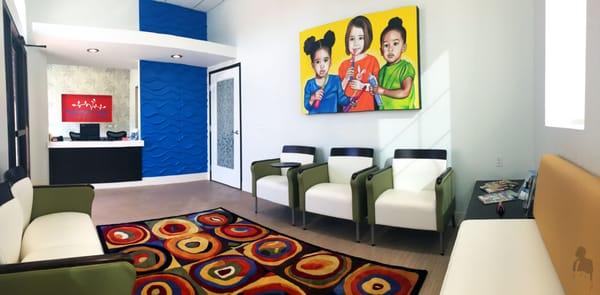 Waiting Area in Summer Creek Dentistry