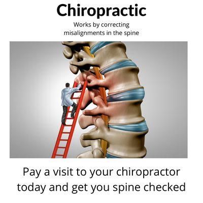 Visit your chiropractor today