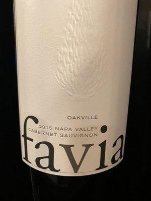 Bottle of Favia