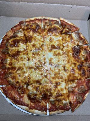 Sausage pizza