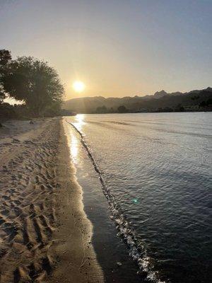 Beaches and sunsets