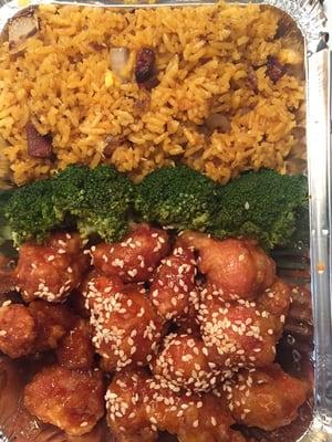 Sesame chicken