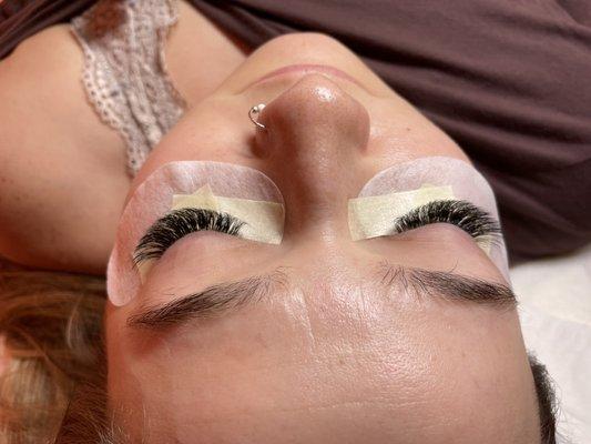 Eyelash extensions!!!