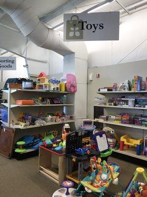 Toy section