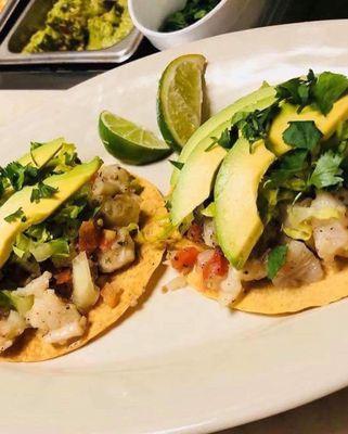 Tostadas de ceviche