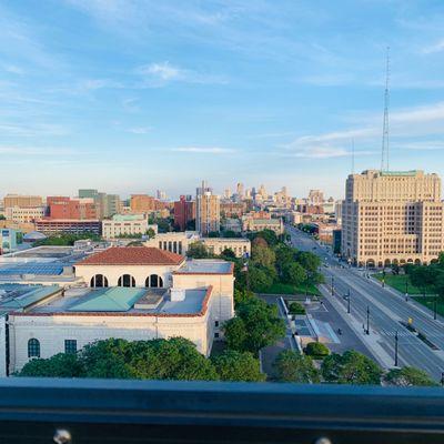 View from roof daytime