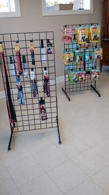 Treats, collars, toys...you name it, we probably sell it!