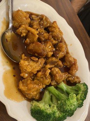 Orange chicken