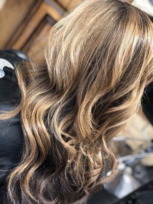 warmer highlights