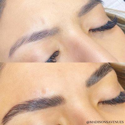 Eyebrow Lamination with Tint