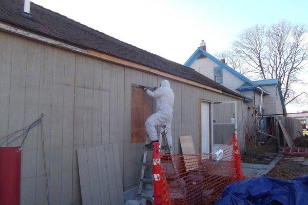 Surgical Siding removal