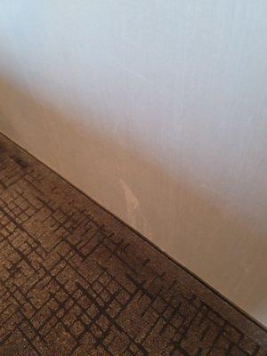 Mysterious stain on the wall