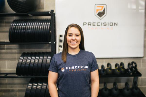 Precision Trainer 
 Nutrition Coach 
 Ashlyn Worcester