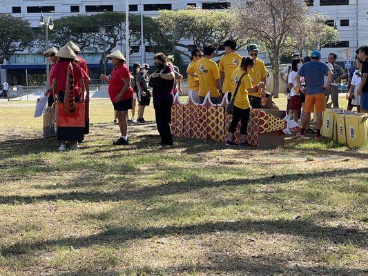 Dragon Boat Event sponsored by Chinatown 808 and Honolulu Chinese Jaycees