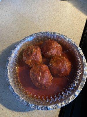 Homemade Meatballs (Two orders)