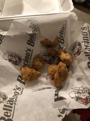 Plain boneless wings