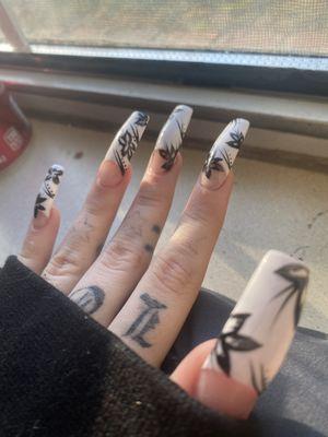 The nails I got done