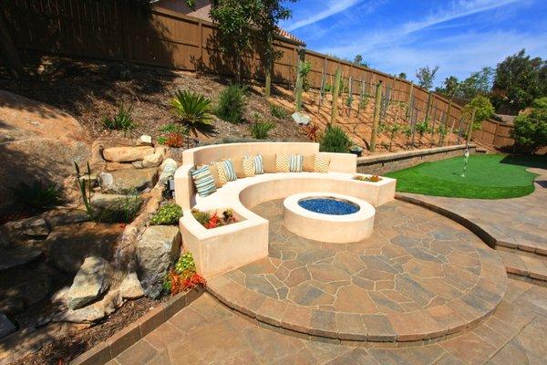 Belgard Patio Pavers and Fire Pit